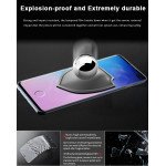 Wholesale 3D Tempered Glass Full Screen Protector with Working Adhesive In Screen Finger Scanner for Samsung Galaxy Galaxy S10+ (Plus) (Black)